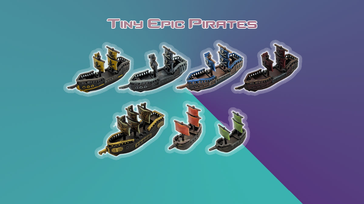 Tiny Epic Pirates board game