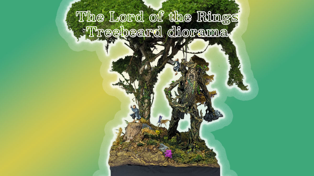 The Lord of the Rings, Treebeard & Hobbits diorama #3